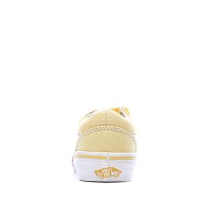 Baskets Jaune Fille Vans Old Skool V Flower vue 3