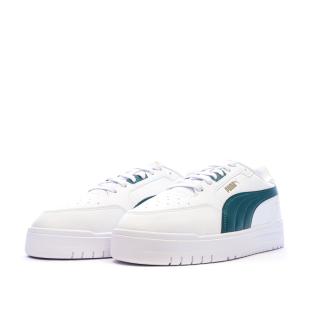 Weiß-grüne Herren-Sneaker Puma Shuffle Downtown Ansicht 0