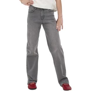 Jean Loose Gris Fille Kids ONLY Kogblairs vue 0