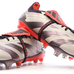 Chaussures de Foot Taupes Mixte Adidas Predator Elite FT FG vue 7