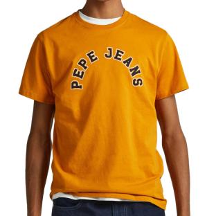 T-shirt Jaune Homme Pepe jeans Westend pas cher