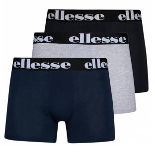 x3 Boxers Marine/Gris/Noir Homme Ellesse SJ00459 vue 0