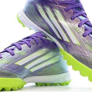 Chaussures de Foot Violet/Jaune Adidas F50 Pro TF vue 0
