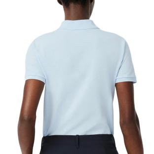 Polo Bleu Clair Femme Lacoste Polo L.12 vue 0