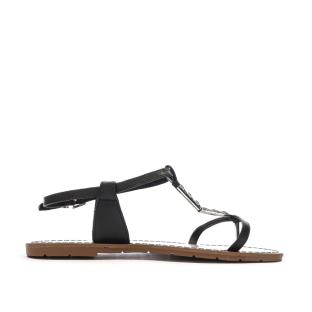 Sandales Noires Femme Chattawak PETUNIA vue 2