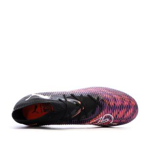 Chaussures de football Noires/Oranges Homme Puma Future 8 vue 4