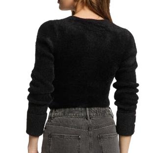 Pull Noir Femme Morgan Moove vue 2