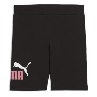 Schwarze/rosa Mädchen-Shorts Puma Ess 2 Color Ansicht 0
