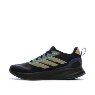 Baskets Noir Garçon Adidas Runfalcon 5 vue 0