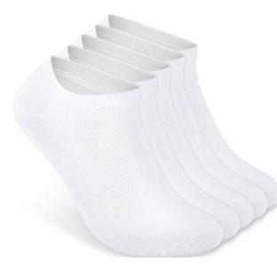 Lot de 5 paires de chaussettes Blanches Mixte Espace des Marques vue 0