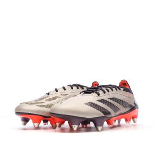 Chaussures de Foot Taupes Mixte Adidas Predator Elite SG vue 0