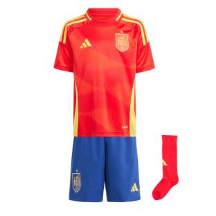 Espagne Ensemble Rouge/Bleu Garçon Adidas 24 vue 0