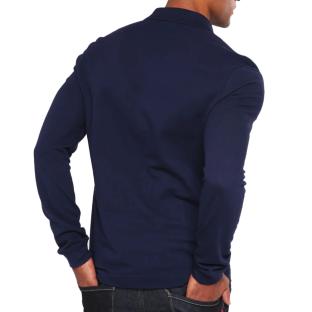 Polo Marine Homme Lacoste PH4013-166 vue 2