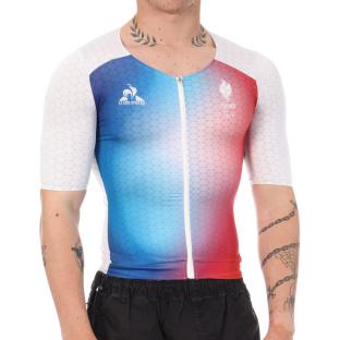 France Maillot Cyclisme Bleu/Blanc/Rouge Le Coq Sportif vue 0