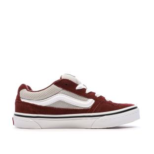 Baskets Bordeaux/Grise Garçon Vans Caldrone vue 2