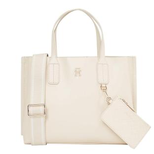 Sac à main Écru Femme Tommy Hilfiger Satche pas cher
