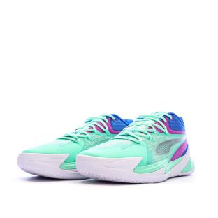 Chaussures de Basketball Blanc/Turquoise Homme Puma Dagger vue 6