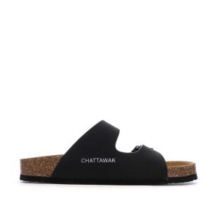 Sandales Noires Femme Chattawak Orphée vue 2