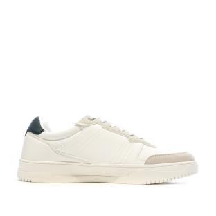 Baskets Blanches/Beige/Marine Homme Ruckfield Eliss vue 2