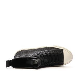 Baskets Noires Femme Guess Colyn vue 4