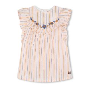 Robe à rayures Rose Bébé Fille Carrément Beau Y30097 vue 0