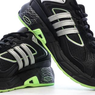 Basket Noir/Vert Femme Adidas Response vue 7