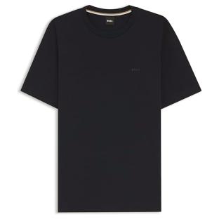 Camiseta negra de hombre Hugo Boss Thompson ver 0