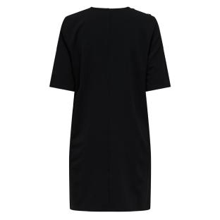 Robe Droite Noir Femme JDY Life Button vue 2