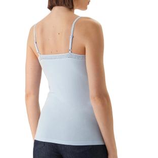 Débardeur Bleu Clair Femme Morgan Barba vue 0