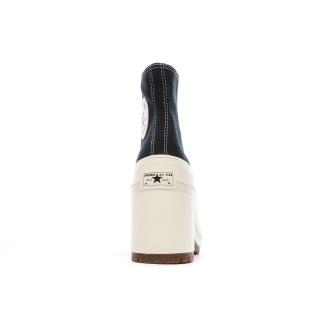 Baskets Noire/Blanche Femme Converse De Luxe Heel vue 3