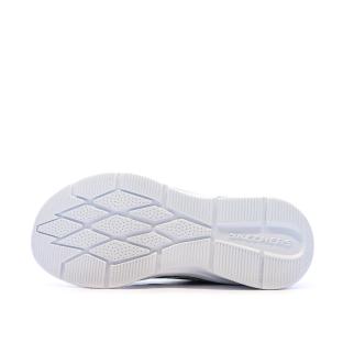 Baskets Marine/Vert Fluo Garçon Skechers Microspec-texlor vue 5