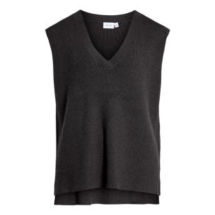 Pull Sans Manches Gris Femme Vila Vichelle vue 0