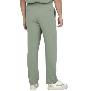 Pantalon Fluide Gaz de coton Vert Homme Only & Sons Onssinus 0158 vue 0