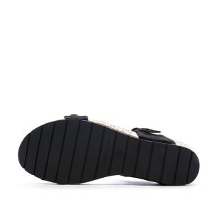 Sandales Noires Femme Chattawak Laspinas vue 0