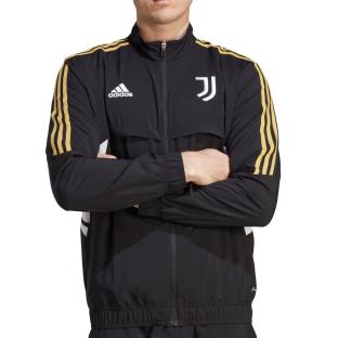Juventus Veste de survêtement Noir Adidas 2022/2023 pas cher
