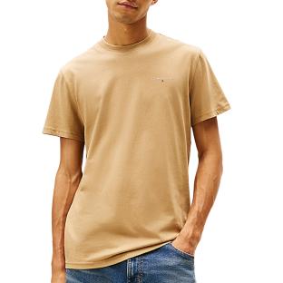 T-shirt Beige Foncé Homme Tommy Hilfiger Tjm Slim Linear vue 0