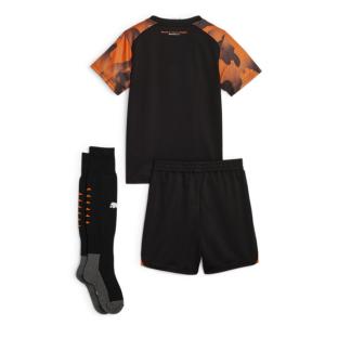 OM Mini-kit foot Orange/Noir Garçon Puma 2023/24 vue 2