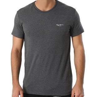 T-Shirt Gris Homme Pepe jeans Original vue 0