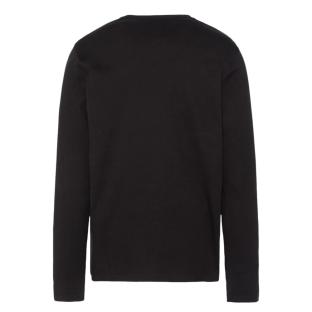 T-shirt Noir Homme Schott BRODEDML vue 2