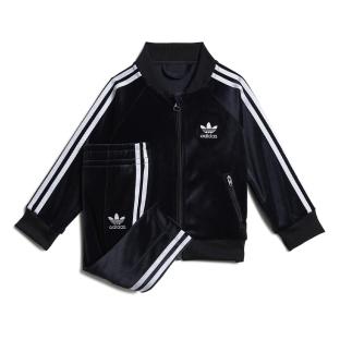 Survêtement Noir Garçon Adidas Velourset pas cher