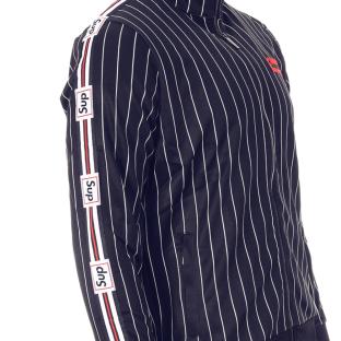 Veste Zippé Marine Homme Supreme Grip STRIPES vue 3
