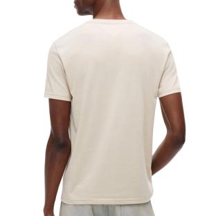 T-shirt Beige Clair Homme Tommy Hilfiger Tjm X Slim Jaspes vue 0