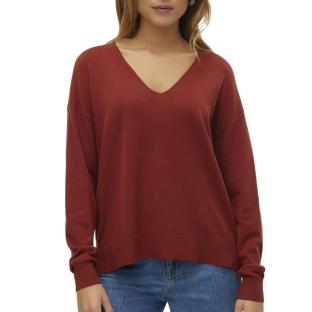 Pull Terracotta Femme Vero Moda Breezess pas cher