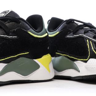 Baskets Noires/Jaunes Garçon Puma Spongebob 393891 vue 4