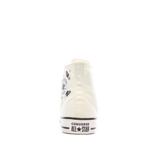 Baskets Blanche Fille Converse Chuck Taylor All Star Butterflies vue 3