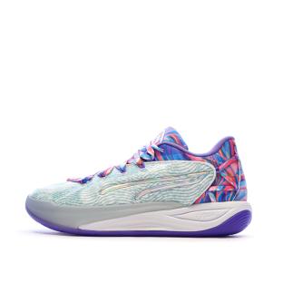 Chaussures de basketball Blanches/Bleu Homme Puma Stewie vue 0