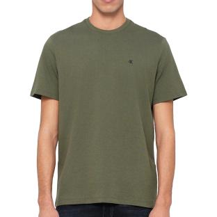 T-Shirt Kaki Homme Calvin Klein Jeans Classics vue 0