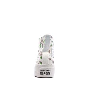 Baskets Blanches/Noires Femme Converse Lemonade vue 0
