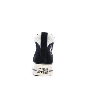 Baskets Noires Femme Converse Chuck Taylor All Star Puff vue 3