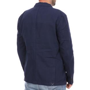 Blazer Bleu Homme Scotch & Soda vue 2